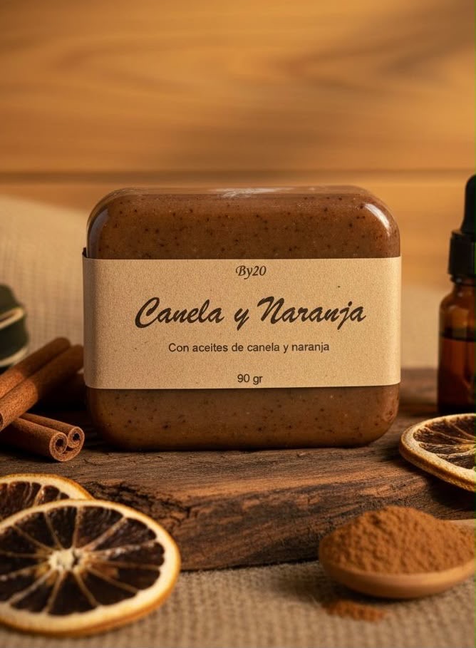 Jabón de Canela y Naranja